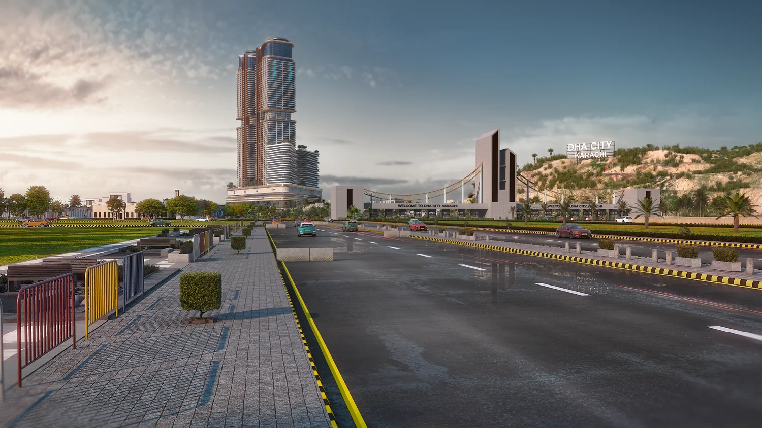 DHA City Karachi Panorama 1