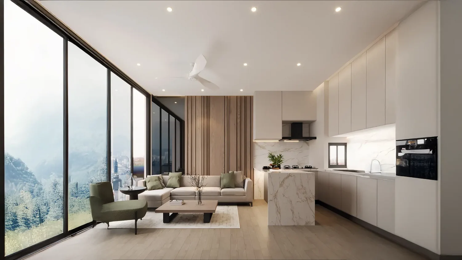 Apartment Interior View 2